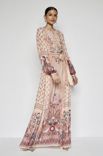 Isbah Kaftan - Peach, Peach, image 2