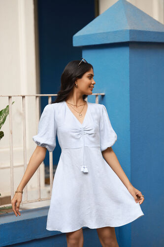 Flora Dress - Powder Blue, Powder Blue, image 5