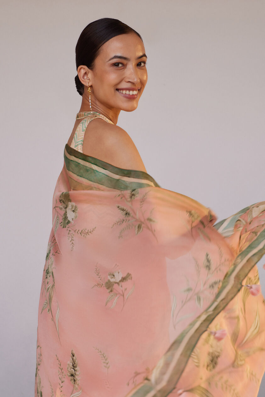 Sama Saree - Blush, Blush, image 6