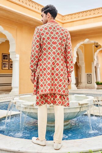 Kairav Nehru Jacket - Beige, Beige, image 5