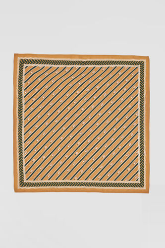 Savar Pocket Square - Mustard, Mustard, image 1