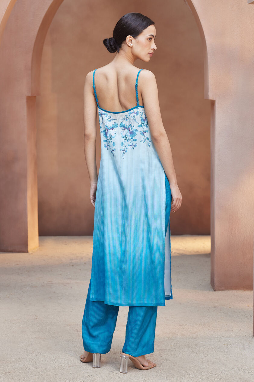 Alani Kurta Set - Blue, Blue, image 3