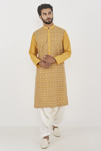 Amil Kurta - Mustard, Mustard, image 1