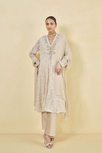 Jahzara Embroidered Suit Set - Flesh, Flesh, image 1