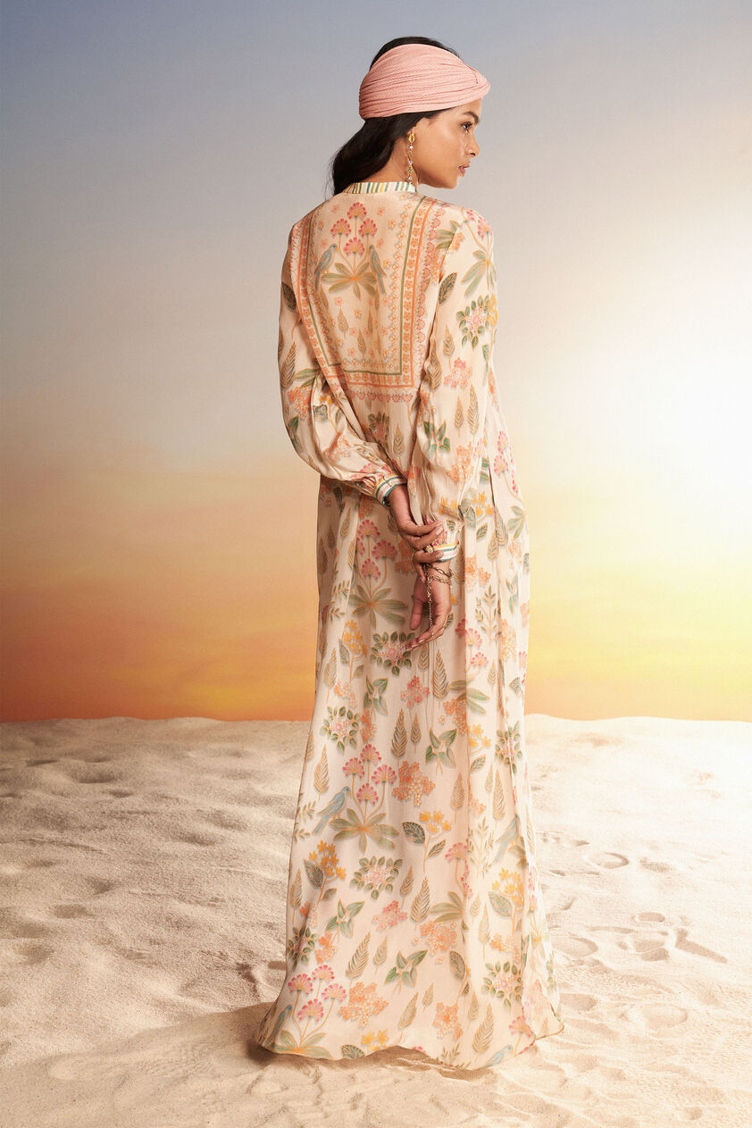 Kinza Kaftan - Cream, Cream, image 2