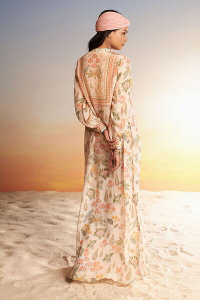 Kinza Kaftan - Cream