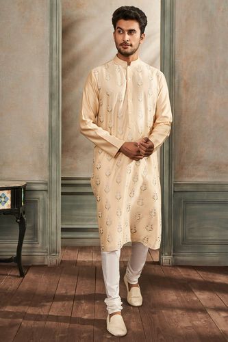 2 - Kanishk Kurta – Beige, image 2
