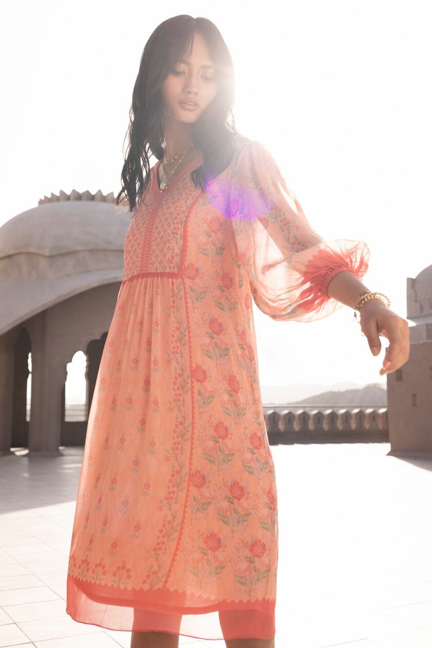 1 - Fiona Dress – Pink, image 1
