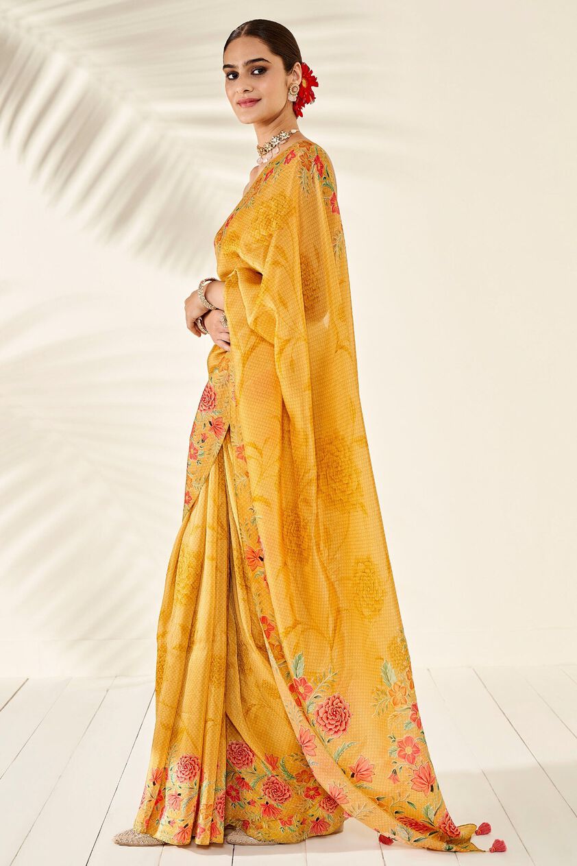 2 - Anya Saree–Yellow, image 2