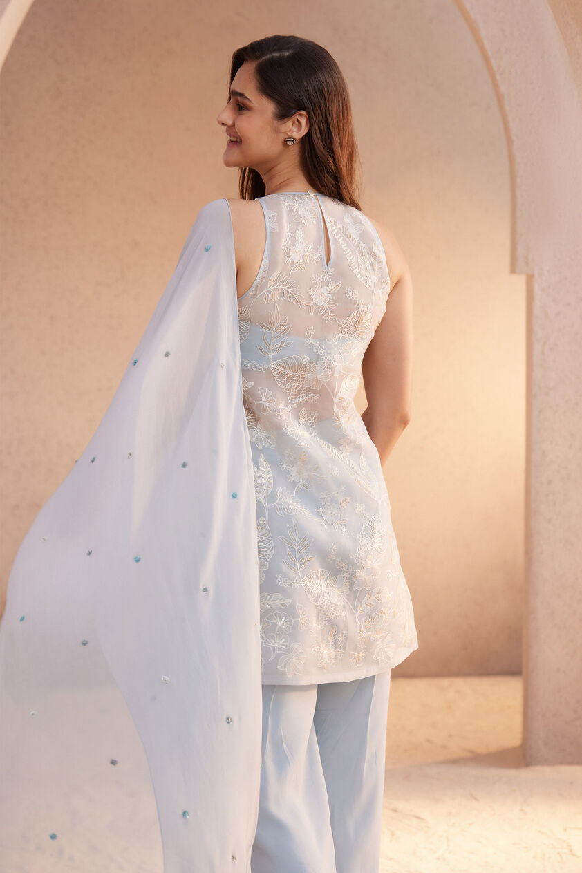 Asma Suit Set - Powder Blue, Powder Blue, image 6
