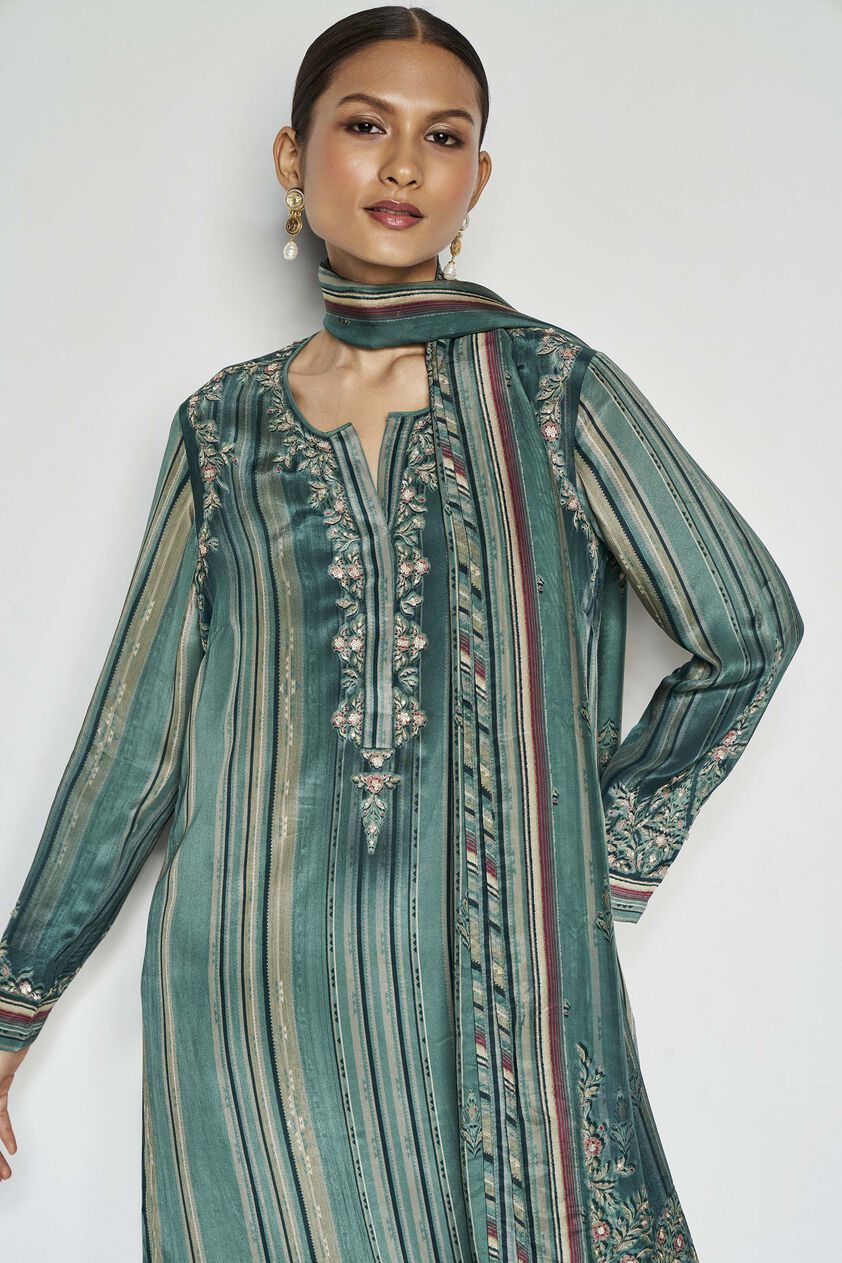 Rumeha Suit Set - Green, Green, image 4