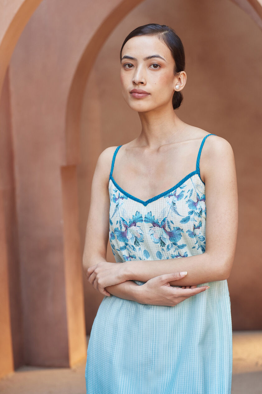 Alani Kurta Set - Blue, Blue, image 4