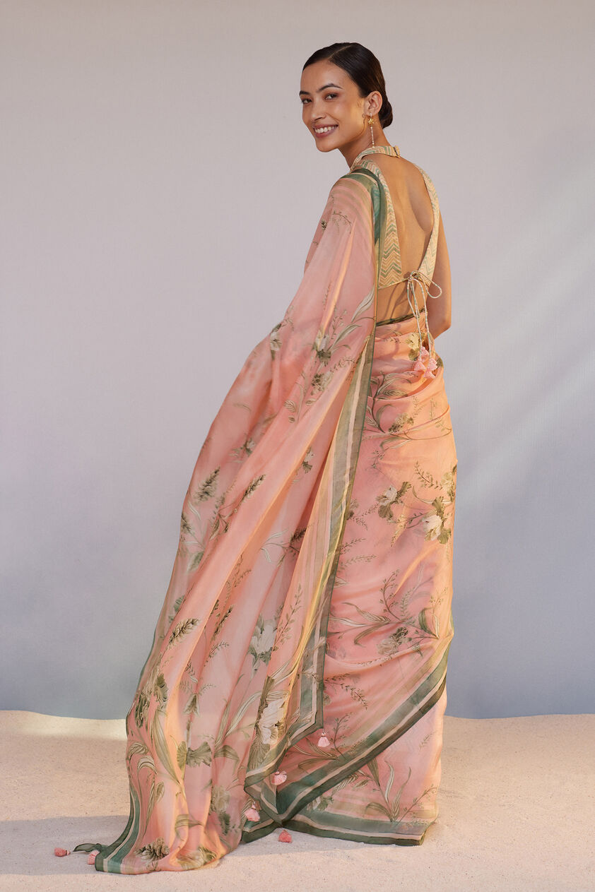 Sama Saree - Blush, Blush, image 3