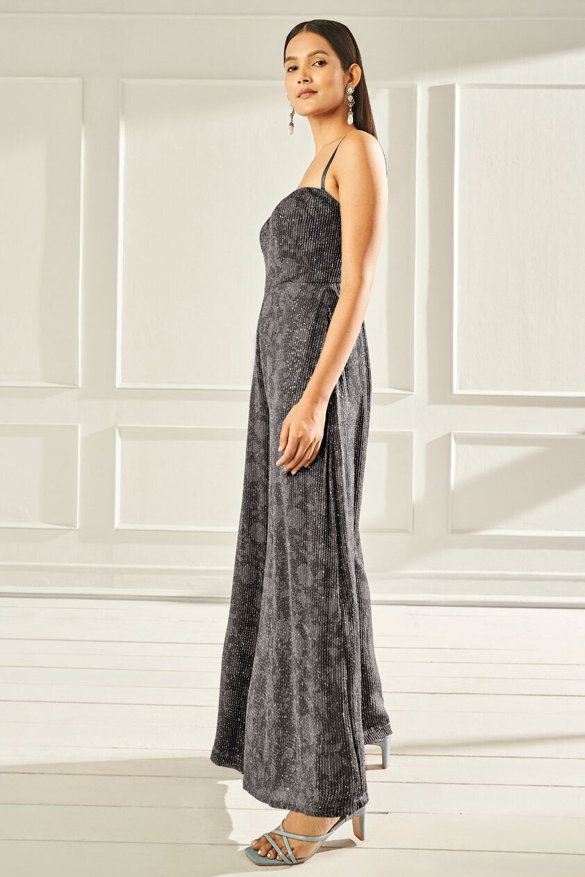3 - Girls' Night Out - Grey Jumpsuit , image 3