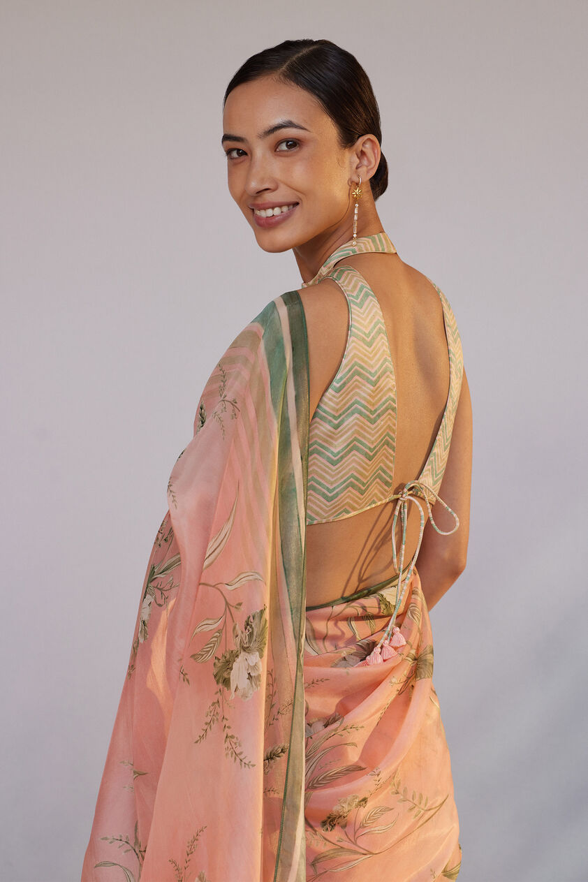 Sama Saree - Blush, Blush, image 5