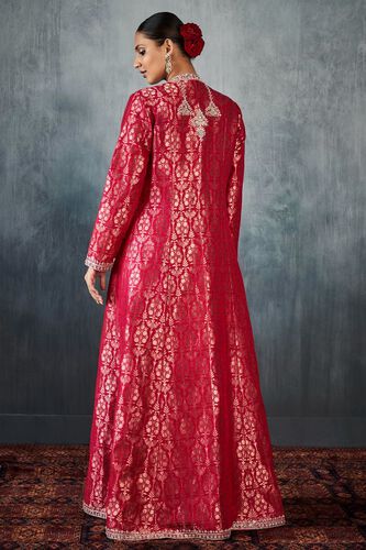 3 - Selena Jacket Set - Red , image 3