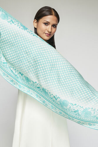 Anam Stole - Green, Green, image 1