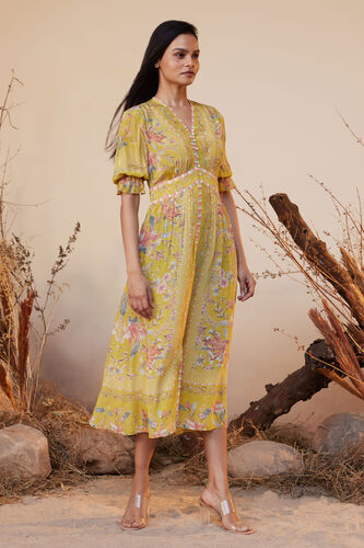 Alvaro Dress - Yellow, Yellow, image 2
