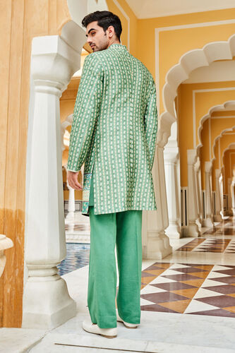 Elash Sherwani - Green, Green, image 2