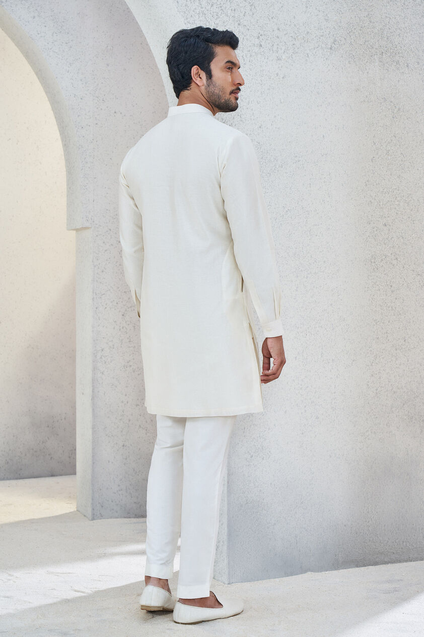 Esam Kurta - Cream, Cream, image 3