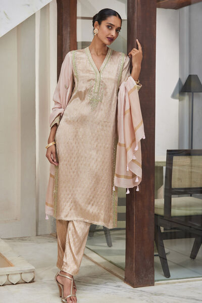 Khwaab Suit Set - Blush