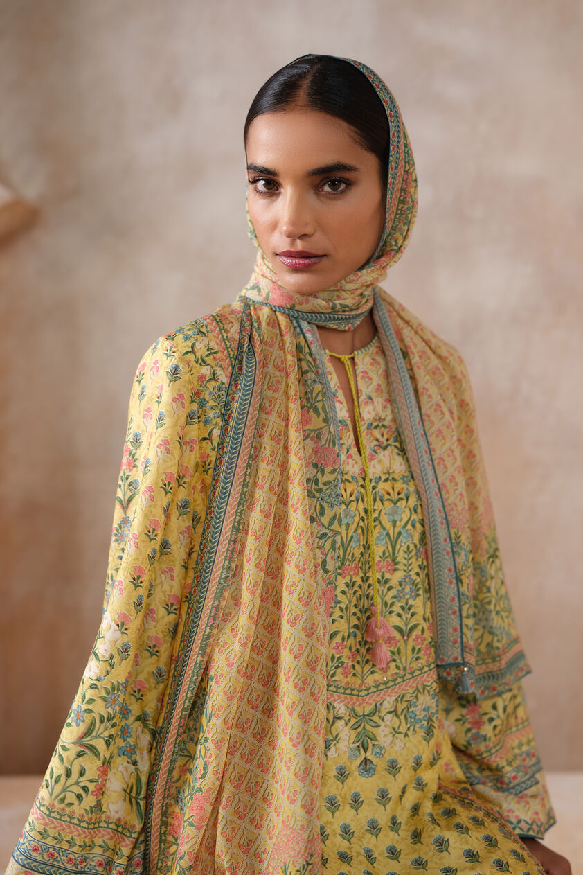 Kaisla Stole - Yellow, Yellow, image 2