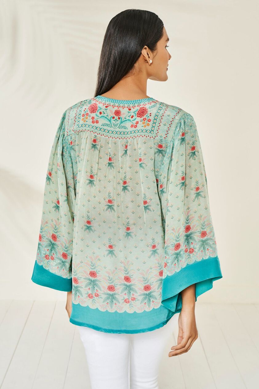 3 - Amaya Top - Powder Blue, image 3