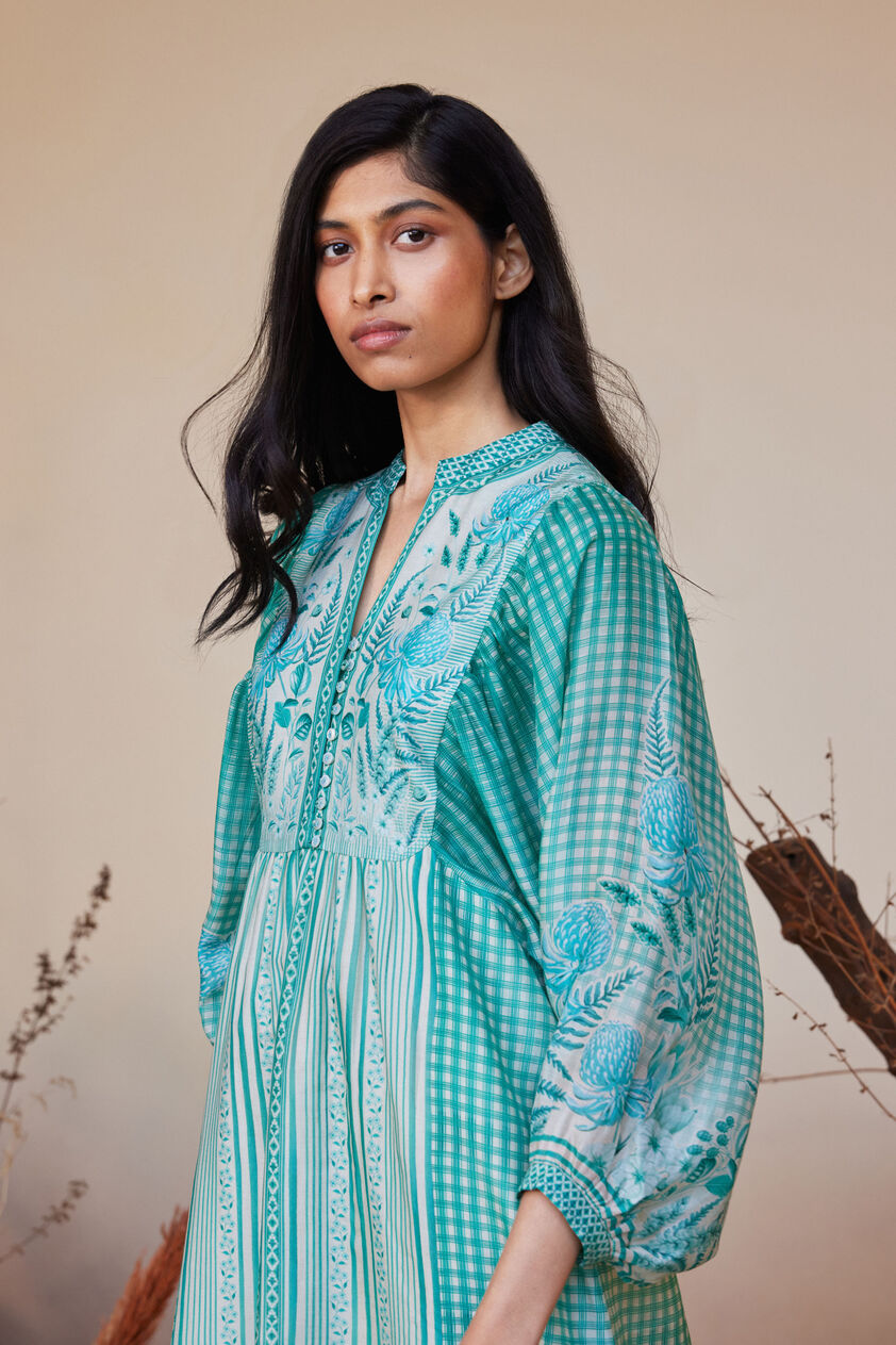Anam Dress - Green, Green, image 4