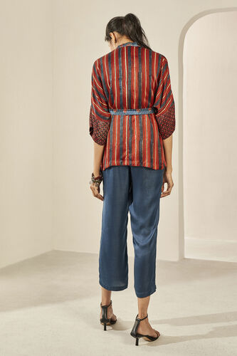 Baug Wrap Top - Brick, Brick, image 2