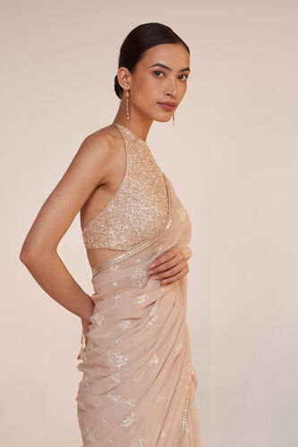 Iqra Saree - Flesh, Flesh, image 6