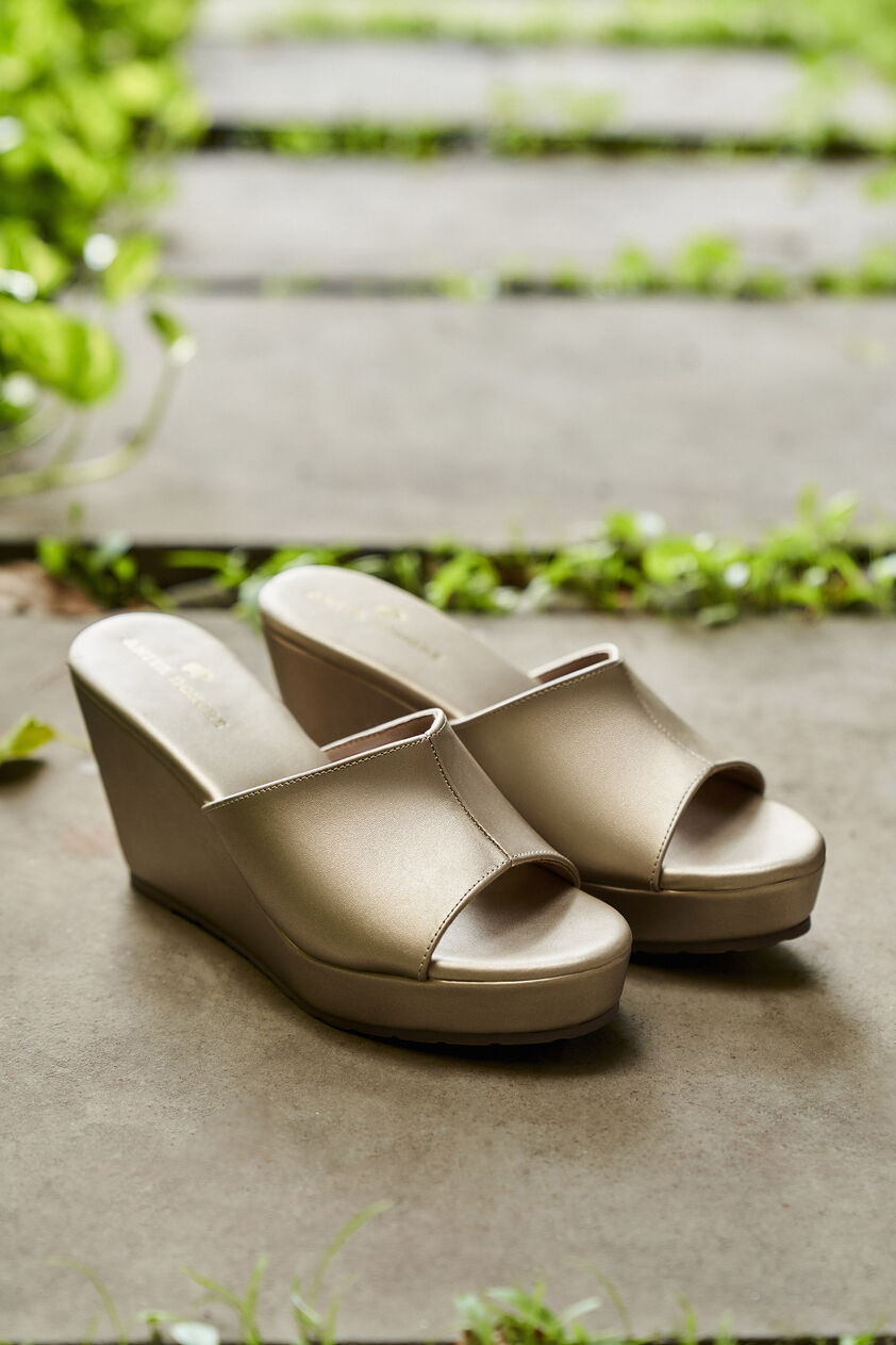 Elena Wedges - Gold, Gold, image 1