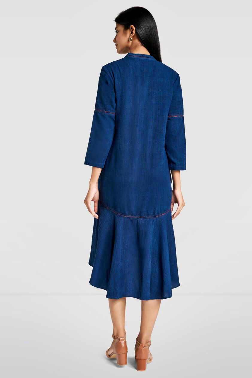 2 - Bonnie Dress in Indigo, image 2