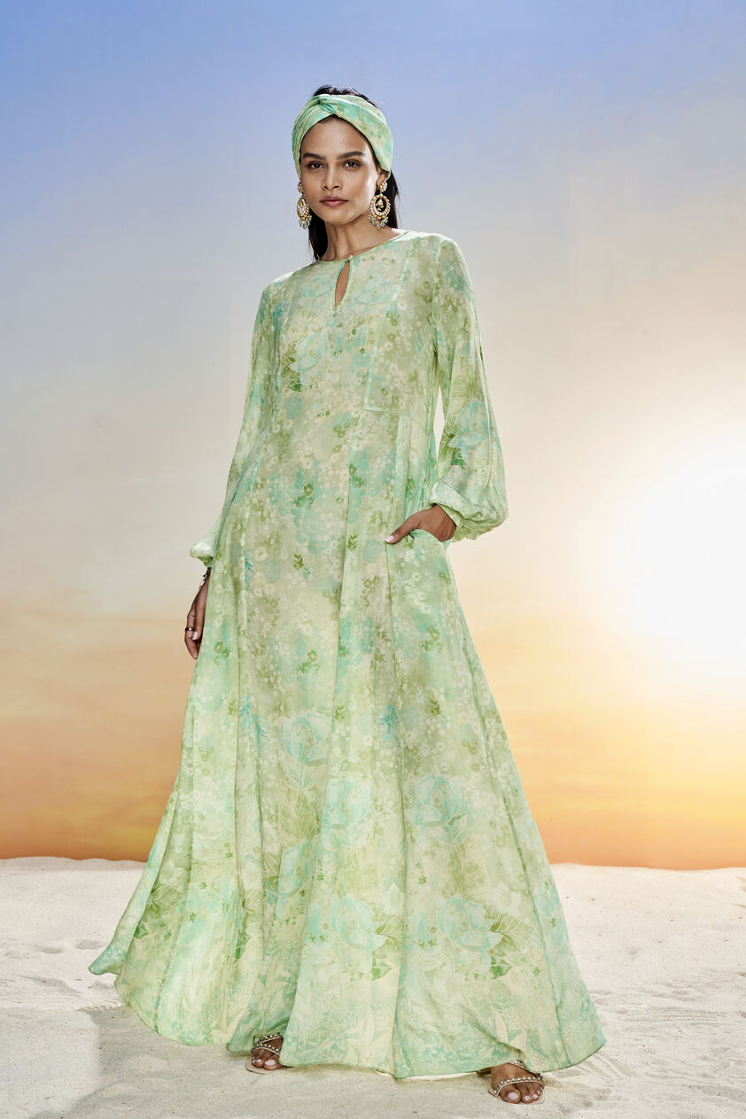 Morado Kaftan - Sage, Sage, image 1