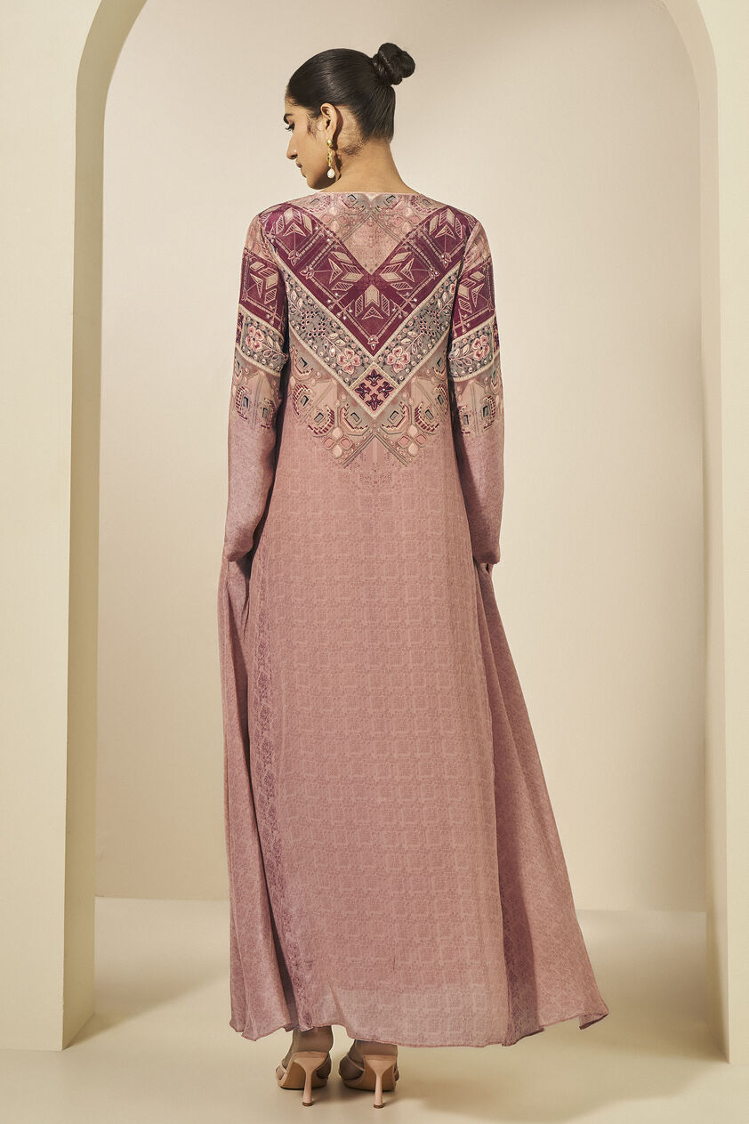 Solana Kaftan - Onion Pink, Onion Pink, image 3