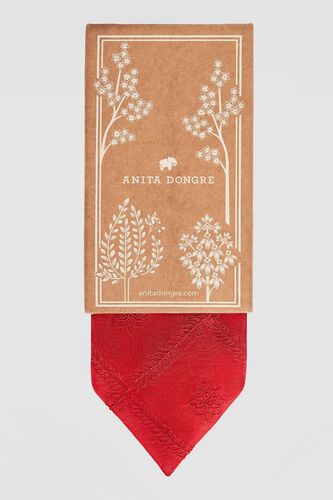 2 - Rajvir Pocket Square – Red , image 2