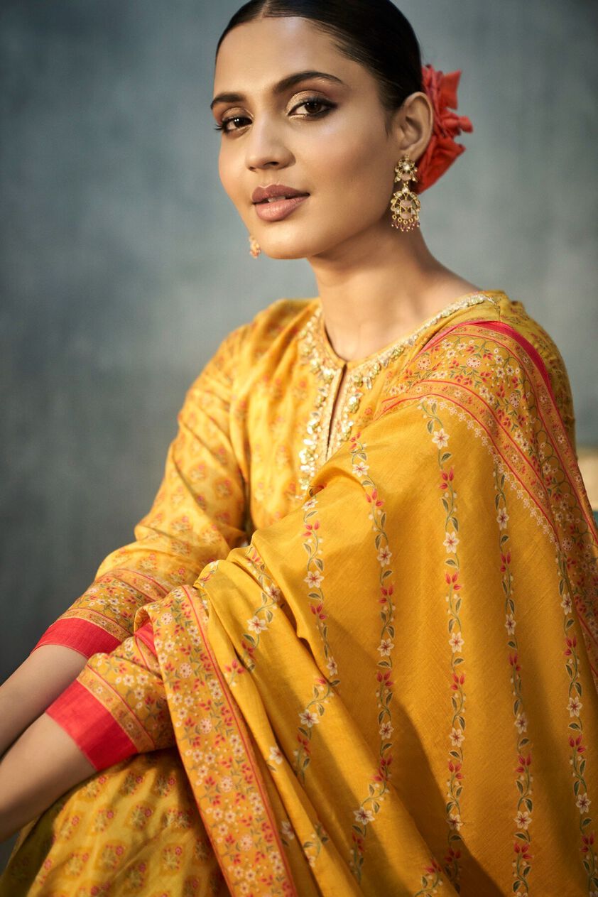 6 - Malsa Kurta Set – Yellow, image 6