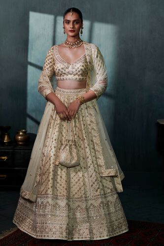 1 - Ananta Lehenga Set &ndash; Gold, image 1