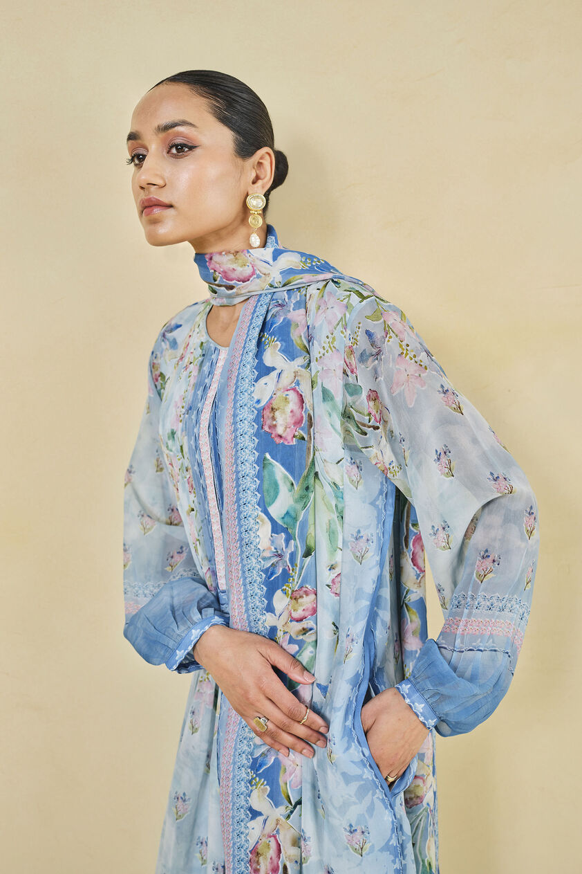 Dayflower Suit Set - Blue, Blue, image 6