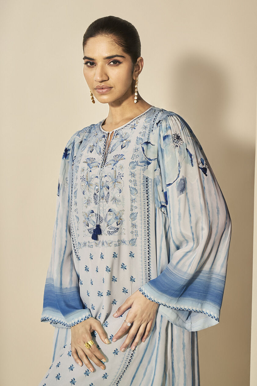 Mizani Kaftan - Blue, Blue, image 4
