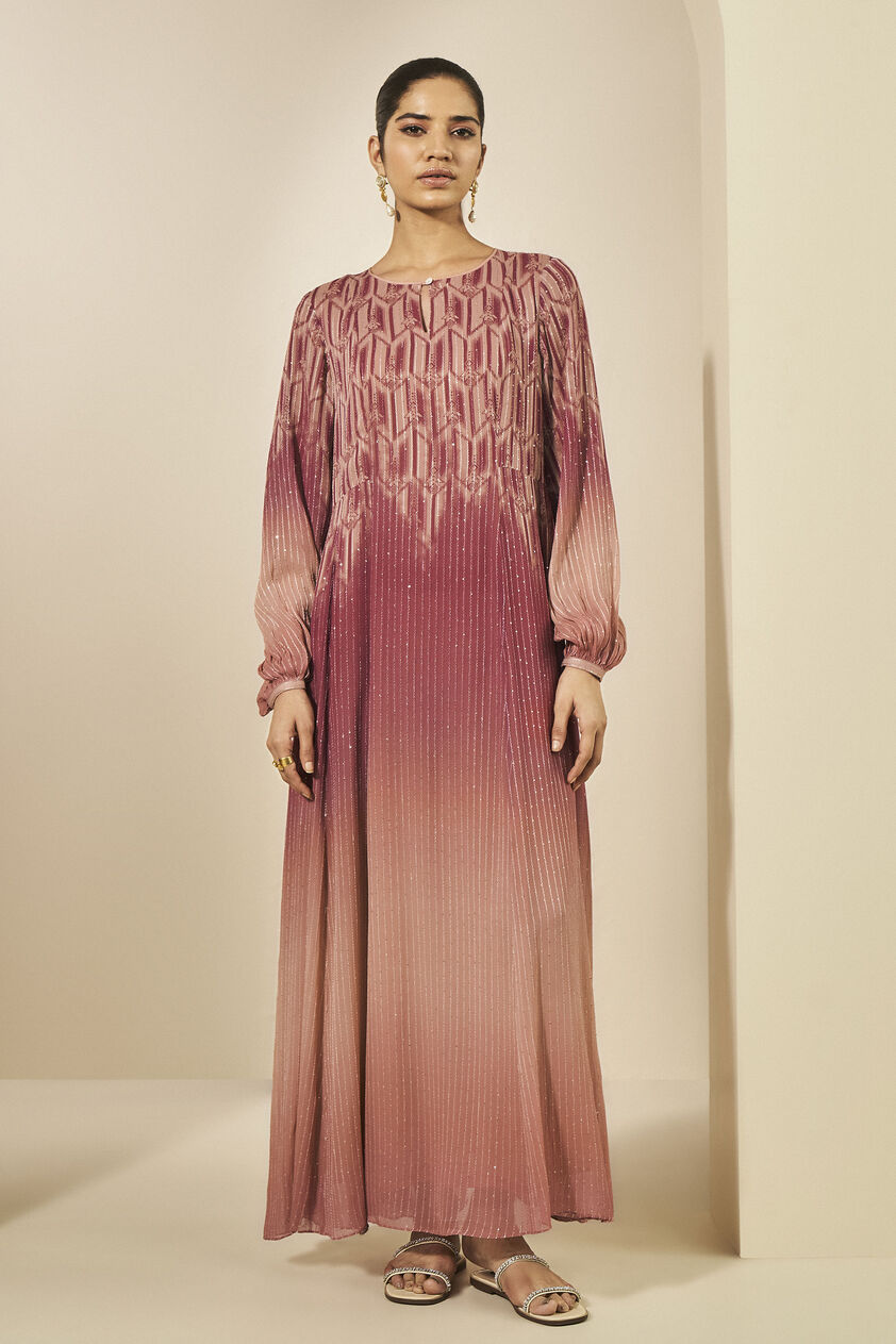 Amarantha Kaftan - Onion Pink, Onion Pink, image 1