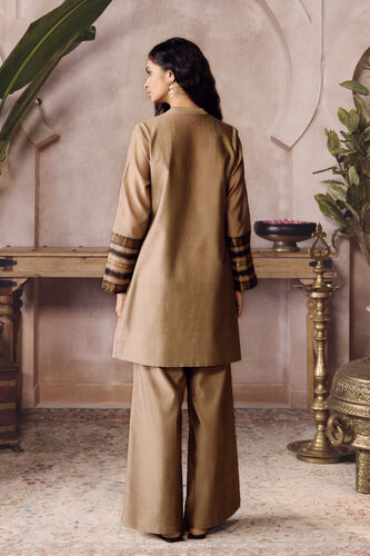 Glyn Handwoven Maheshwari Co-ord - Gold, Gold, image 2