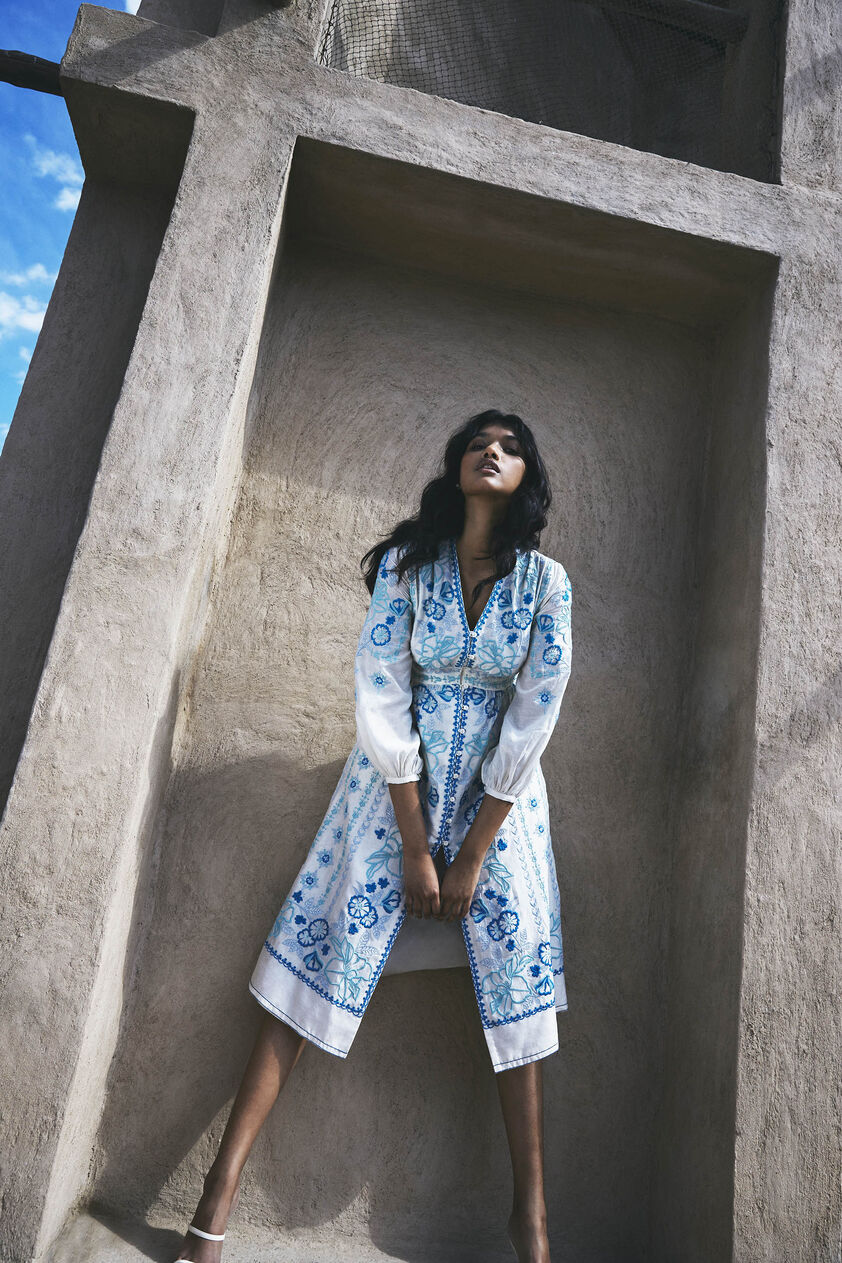 Safana Dress - Natural, Natural, image 2