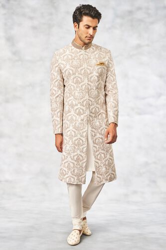 1 - Balaj Sherwani – White, image 1