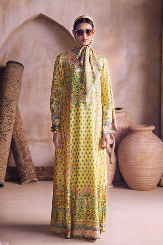 Anum Kaftan - Yellow, Yellow, image 1