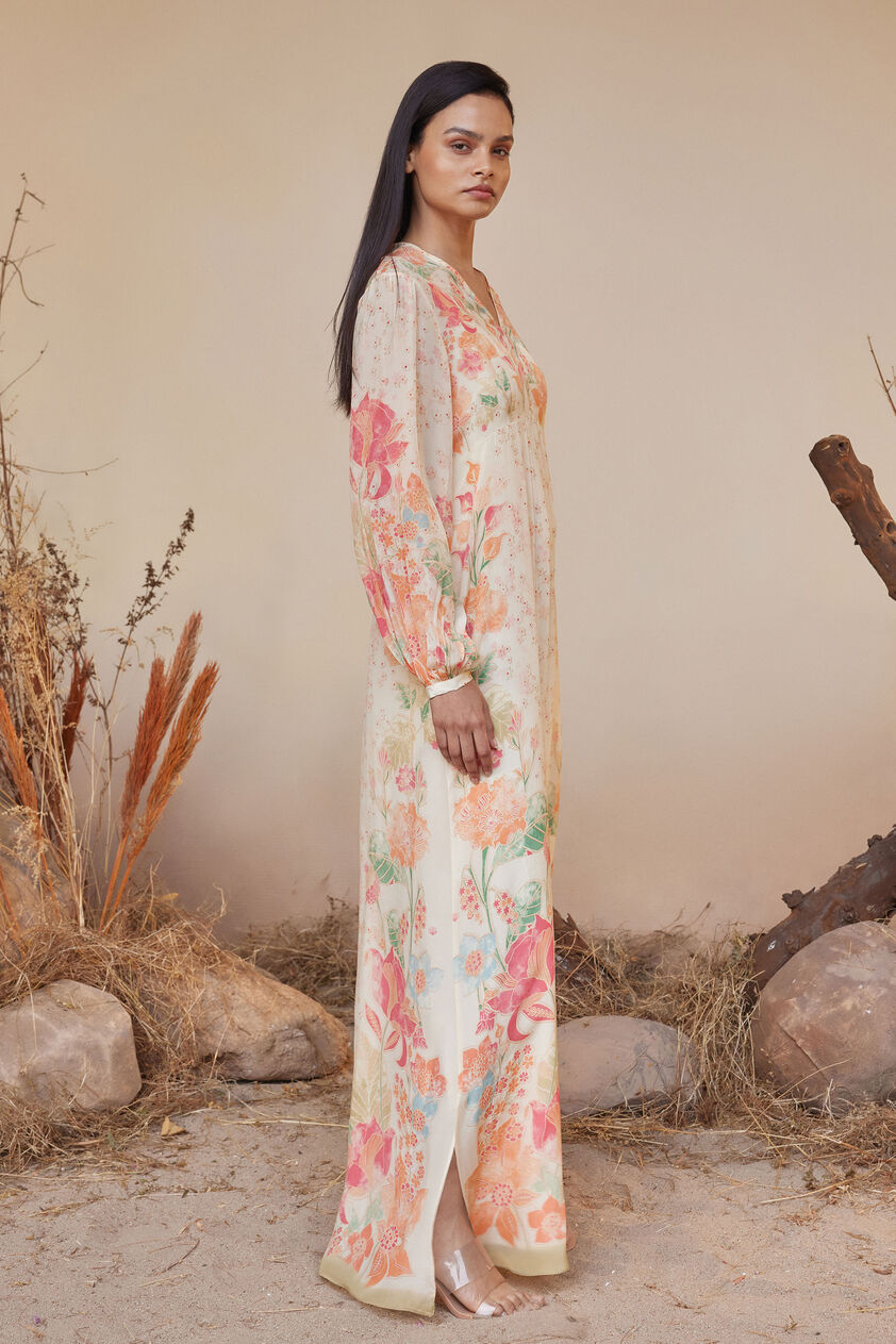 Alaya Kaftan - Cream, Cream, image 3