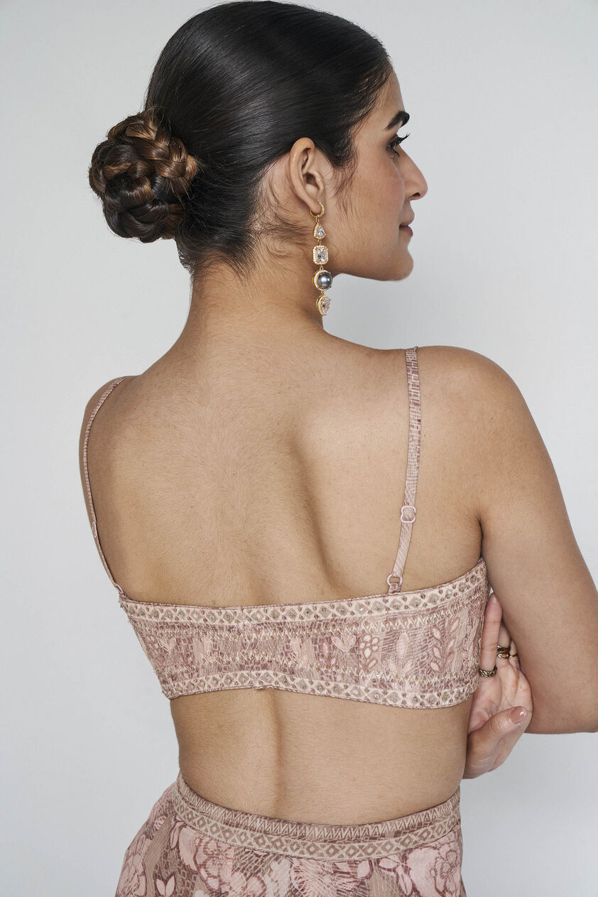 Azita Embroidered Skirt Set - Hazelnut, Hazelnut, image 10
