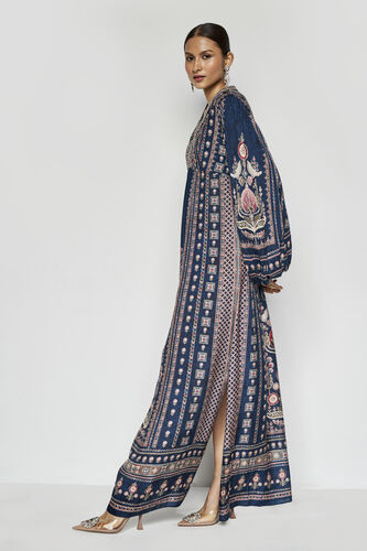 Eranthe Lyocell Kaftan - Blue, Blue, image 3