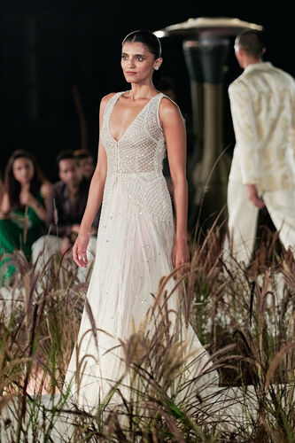 Dreamora Macrame Skirt Set - Silver, Silver, image 2