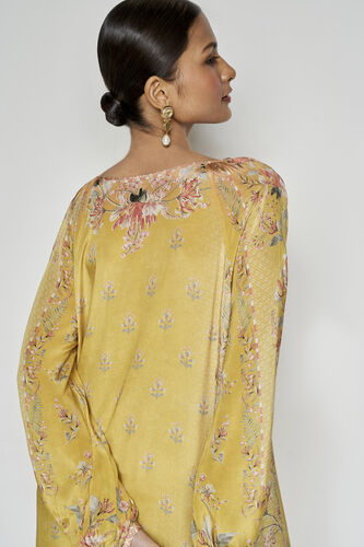 Amaltas Kaftan - Yellow, Yellow, image 7
