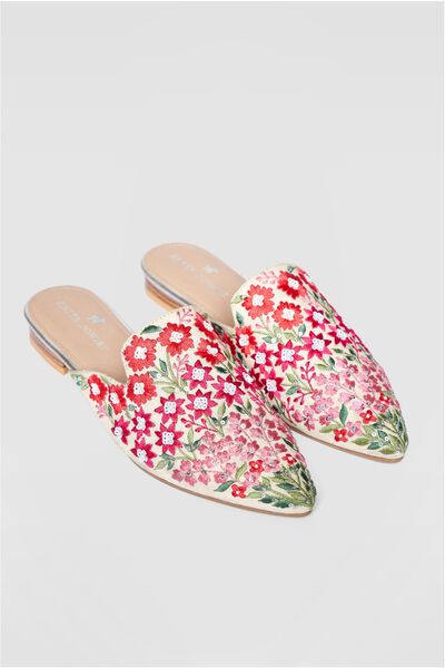 Fiza Mules - Ivory